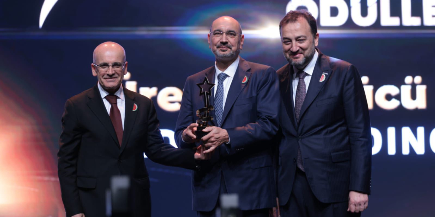 Türkiye'nin Gücü Ödülleri'nde, "Üretimin Gücü" Ödülüne Layık Görüldük
